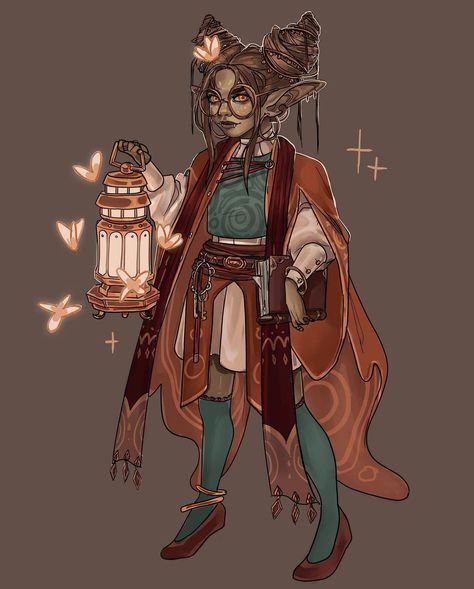 Holly🌱💀 on Instagram: “Mezu the genie warlock! Head of research and proxy for the Halcyon Flame she’s a force to be reckoned with! (enjoy the design doodle!)🍊🎍🕯…” Genie Warlock, Warlock Dnd, D D Character Ideas, Pathfinder Character, Fantasy Races, Dungeons And Dragons Characters, Dnd Art, A Force, Arte Fantasy