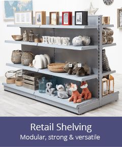 Shopfitting Warehouse | Buy Shopfittings Online | Retail Display Equipment Store Shelves Design, Shop Shelving, Gondola Shelving, Countertop Cabinet, Mobile Shelving, Ladder Storage, Wire Shelving Units, Acrylic Shelf, Home Furnishing Stores