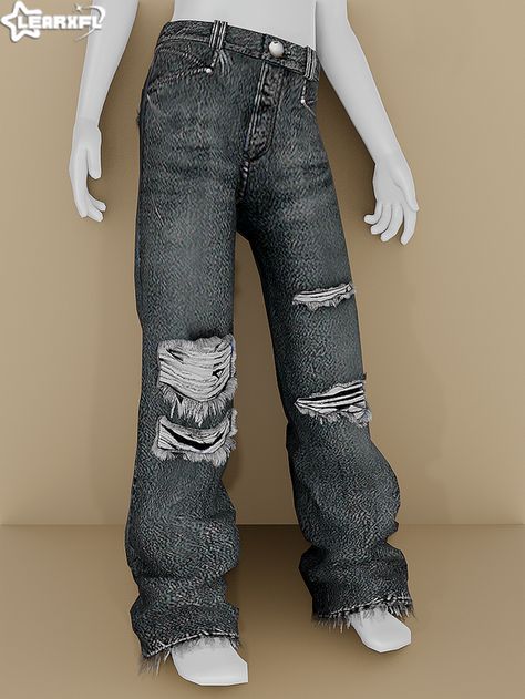 Spring Farm - Male Jeans [8/11 Items] | Patreon The Sims 4 Cc Men, Grunge Guy, Sims 4 Cc Goth, Punk Leather Jacket, Male Jeans, Sims Love, Sims 4 Men Clothing, Ts4 Mods, Sims 4 Male Clothes