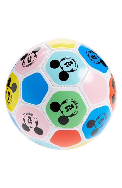 Capelli New York x Disney Mickey Mouse Soccer Ball available at #Nordstrom Toy Corner, Best Christmas Toys, Soccer Star, Baby Boy Toys, Kids Toys For Boys, Toddler Christmas Gifts, Cousin Gifts, Baby Equipment, Kids Playhouse