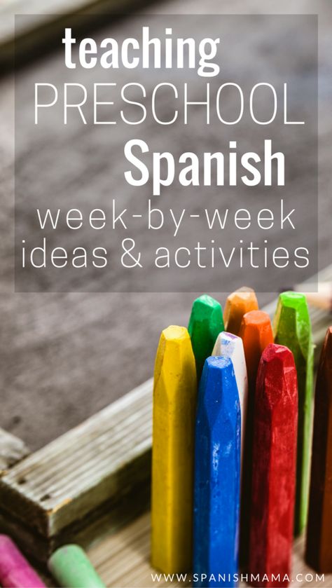 Week by week ideas, songs, games, and activities for teaching a preschool Spanish class. Teach with authentic songs, and learn language through words in context through stories. #preschoolspanish #spanishathome #freepreschoolspanish #preschoolspanishlessons Preschool Spanish Lessons, Preschool Spanish, Learning Spanish For Kids, Spanish Curriculum, Homeschool Spanish, Spanish Lessons For Kids, Learn Language, Spanish Lesson Plans, Elementary Spanish