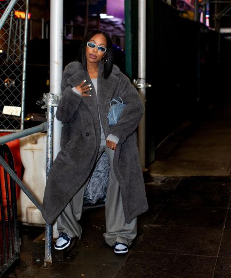 Kahlana Barfield Brown, Kahlana Barfield, Instagram New York, My Personal Style, New York Night, Over The Top, Shades Of Grey, Canada Goose Jackets, Statement Pieces