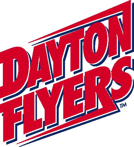 Dayton Flyers Primary Logo (1995) - Dayton Flyers in red slanted up Basketball Compression Pants, Baylor Basketball, Dayton Flyers, American Flag Wallpaper, Logo Basketball, University Of Dayton, Basketball Socks, Logo Wall, College Logo