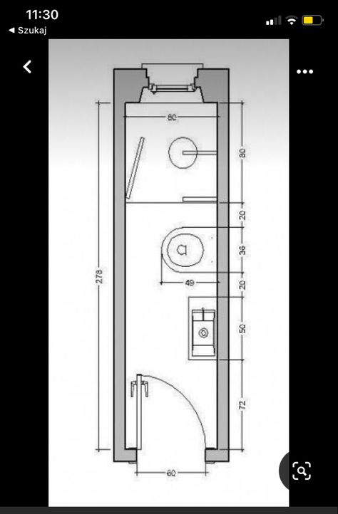 Small Bathroom Plans, Simple Small Bathroom Ideas, Bathroom Layout Plans, Small Shower Room, Small Bathroom Layout, Bilik Air, Small Toilet Room, Bathroom Dimensions, Bathroom Design Layout