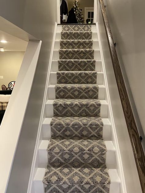 DIY Hacks to Install Stair Runners on a Budget – Rug Happy, the Well Woven Blog Stair Rugs Individual, Diy Runner Rug, Diy Stair Runner, Diy Stairs, Well Woven, Stair Runners, Stair Rugs, Stair Runner, Diy Installation