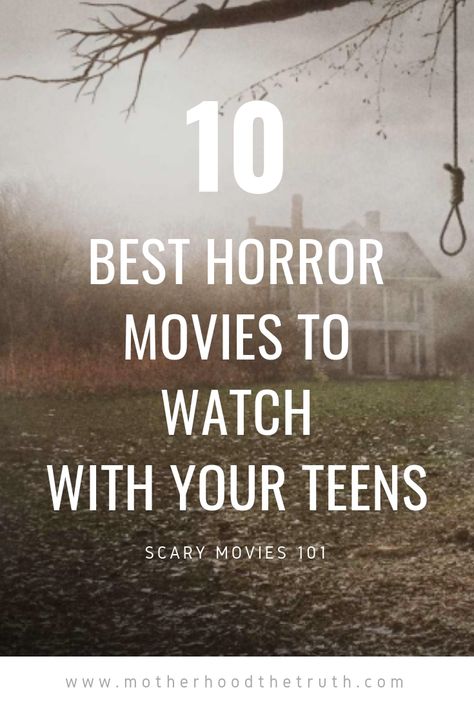 Best Horror movies, teen horror movies, best horror movies streaming, Best horror movies to introduce your teen to scary movies, Halloween, the Exorcist, Amityville horror, carrie, poltergeist, texas chainsaw massacre, nightmare on elm street, Friday the 13th, When a stranger calls, best horror movies to watch with your teens Best Horror Movies To Watch, Scary Movies For Kids, Best Horror Movies List, Scary Movies Halloween, Movies For Teens, Scary Movie List, Horror Movies To Watch, Funny Scary Movies, When A Stranger Calls