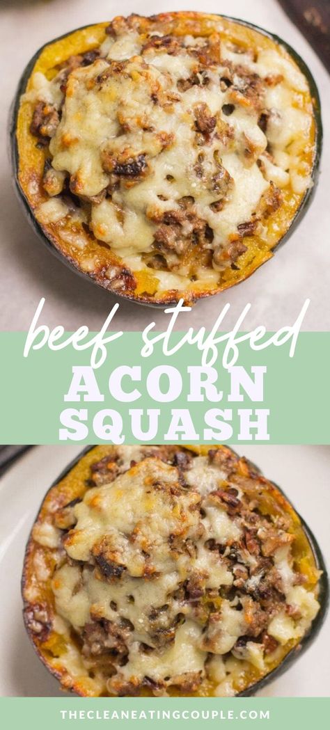 Apple Stuffed Acorn Squash, Turkey Mushroom, Winter Flavors, Carrot Souffle, Paleo Turkey, Nutritious Dinner, Stuffed Squash, Smaller Portions, Stuffed Acorn Squash