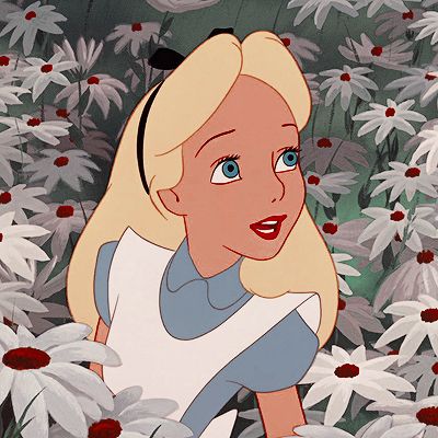 Alice In Wonderland Pfp, Disney Icons, Alice In Wonderland, Blonde, Disney, Blue