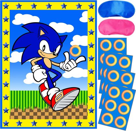 26 Of The Coolest Sonic The Hedgehog Birthday Party Ideas - Kids Love WHAT Sonic Party Games, Hedgehog Birthday Party Ideas, Sonic Poster, Sonic The Hedgehog Party, Sonic The Hedgehog Birthday Party, Hedgehog Party, Sonic Birthday Party, Sonic Birthday Parties, Sonic Party