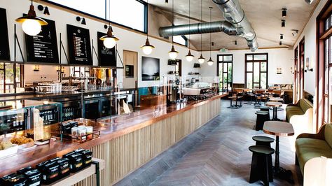 Los Angeles Coffee Shops With Free Wifi - Eater LA Coffee Los Angeles, Los Angeles Coffee, Verve Coffee Roasters, Verve Coffee, Cute Coffee Shop, Coffee Shop Bar, Best Coffee Shop, Coffee Crafts, Coffee Roasters