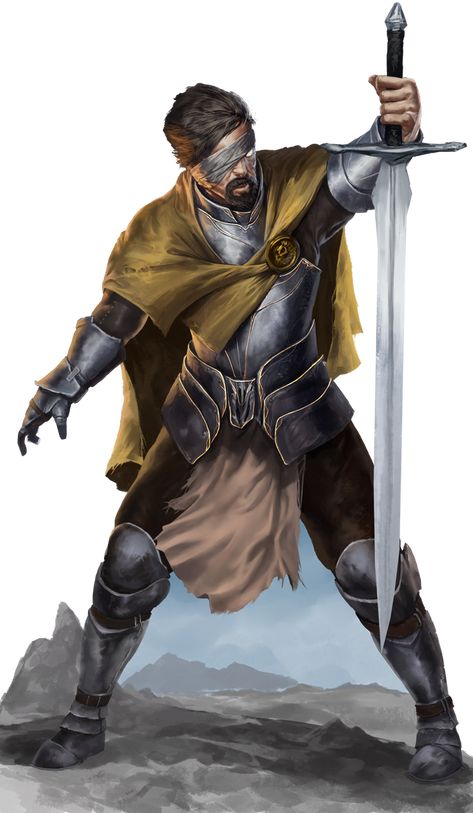 Paladin Rpg, Knight Rpg, Rpg Npc, Plate Armor, Heroic Fantasy, Indie Game, Male Character, Human Male, Dungeons And Dragons Characters