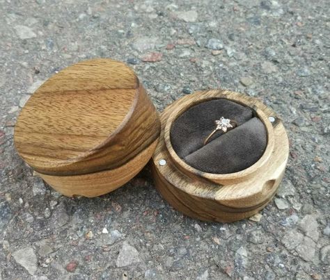 Personalized Ring Box Custom Wood Ring Box Ring Bearer Box | Etsy Ash Ring, Mandala Table, Wood Ring Box Engagement, Ring Box Wood, Unique Ring Box, Wooden Ring Box Wedding, Ring Box Proposal, Engraved Ring Box, Wood Engagement Ring