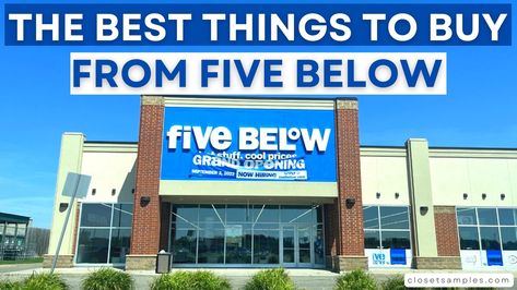 Five Below is a wonderland both for kids and adults. From makeup to toys and pet supplies to home decor, customers can find almost anything they want or need at this affordable shopping outlet.    The name of this store comes from the idea that most things in the shop cost five dollars or below, but they have also recently added a Five Beyond section. In this section, items cost more than five dollars, but Five Below boasts that the prices are still far below its competitors. Let’s check out… You Could Stop At Five Or Six Stores, Beauty Supply Store Shopping List, Five Below Finds, Things Money Can’t Buy, Best Place To Buy Bulk Shirts, Huge Shopping Spree, Aerobic Step, Five Below, Cat Sunglasses