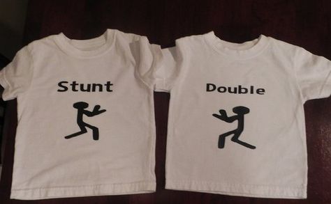 Twin Humor, Funny Baby Shirts, Twin Day, Twins Gift, Twin Shirts, Twin Toddlers, Stunt Doubles, Aunt Life, Funny Thanksgiving Shirts