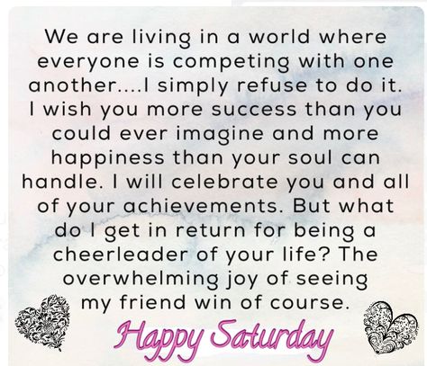 Jealousy, envy, resentment, 3 emotions that are such a waste of human energy. Don't ruin your peace by chasing what someone else has. Enjoy your life, be grateful for your gifts but be even more excited to watch the people in your life grow. Celebrate the minutes in their lives that bring them joy. Happiness is contagious, go out there and start spreading the joy virus! Be Happy For Others Success, Others Success Quotes, Happy For Others Quotes, Being Happy For Others, Happy For You Quotes, Be Happy For Others, I Wish For You, Love Anniversary Quotes, Happy Thanksgiving Quotes