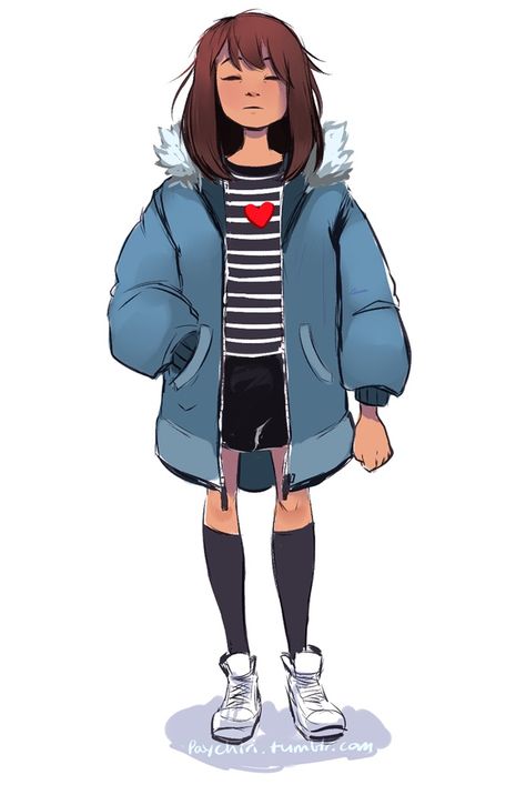 Teen Frisk in Sans' coat is the best thing >w< Sans E Frisk, Frans Undertale, Sans And Papyrus, Toby Fox, Art Things, Undertale Art, Comfort Characters, Undertale Fanart, Undertale Comic