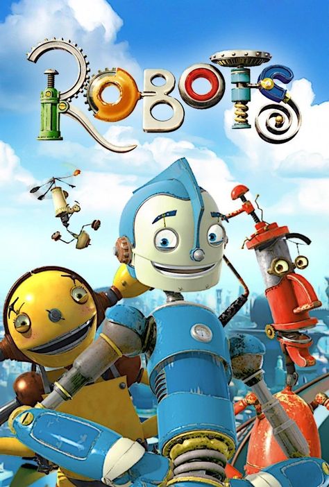 Rodney Copperbottom, Robots 2005, Robin Williams Movies, Tam Film, Blue Sky Studios, Robot Cartoon, Fiction Movies, Movie Streaming, Good Movies To Watch