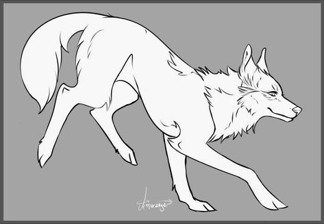 Wolf Base Drawing, Wolf Lineart, Feral Art, Wolf Sitting, Wolf Base, Wolf Poses, Dog Design Art, Cute Wolf Drawings, Wolf Sketch