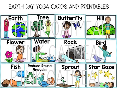 earth day yoga for kids - Yahoo Image Search Results Earth Day Yoga, Clip Art Kids, Earth Day Theme, Earth Activities, Daycare Curriculum, Yoga Kids, Childrens Yoga, Yoga Story, Yoga Cards