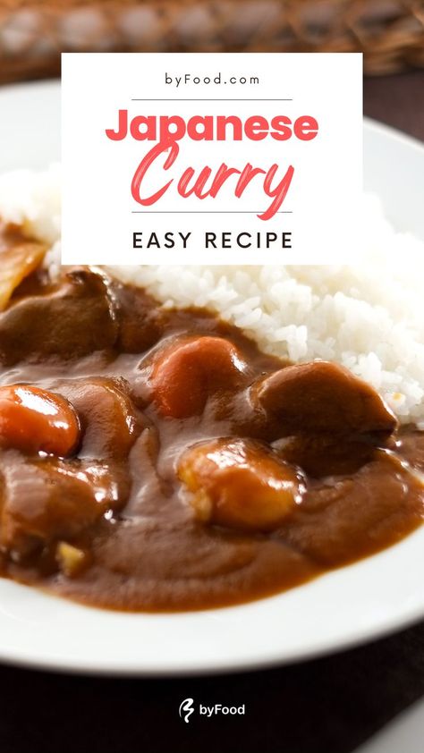 Curry For One Person, Japanese Curry With Apple, Japanese Potato Curry, Japanese Kare Rice, Japanese Curry Block Recipe, Japanese Style Curry, Hayashi Rice Japanese Style, Japanese Curry Rice Recipe, Japanese Curry Roux Recipe