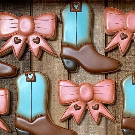 Boots Or Bell Bottoms Gender Reveal, Boots And Bows Cookies, Boots Or Bows Cookies, Boots Or Bows Gender Reveal Cookies, Boots And Bows Gender Reveal Ideas, Boot Or Bows Gender Reveal, Bows And Boots Gender Reveal, Boots Or Bows Gender Reveal Cake, Rodeo Gender Reveal