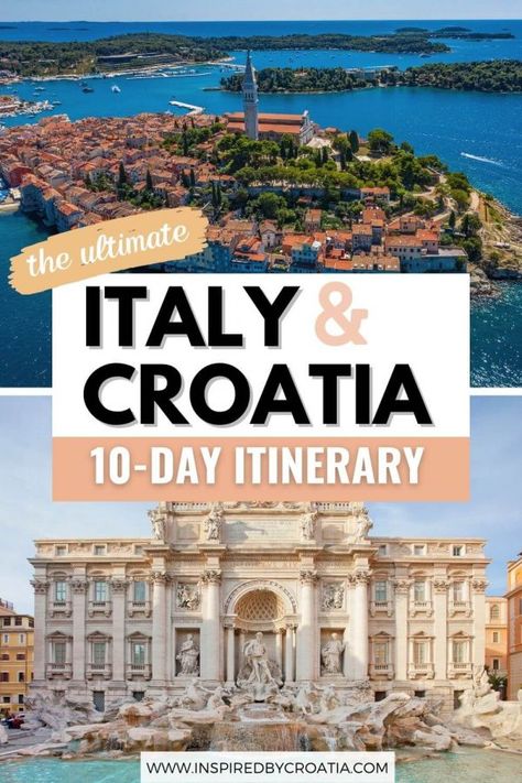 Italy Coast, Croatia Itinerary, Croatia Vacation, European Itineraries, Croatia Travel Guide, Greece Itinerary, Itinerary Ideas, Best Of Italy, Visit Croatia