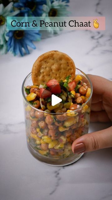 TastyBites on Instagram: "Corn & Peanut Chaat 🫰| Corn & Peanut Salsa 🤤 . . . . [ Chaat, Salsa, Sweet Corn, Peanuts, Delecious] . . .#chaat #salsa #delecious" Peanut Salsa, Peanut Chaat, Corn Chaat, September 22, Sweet Corn, Corn, Salsa, Peanut, On Instagram