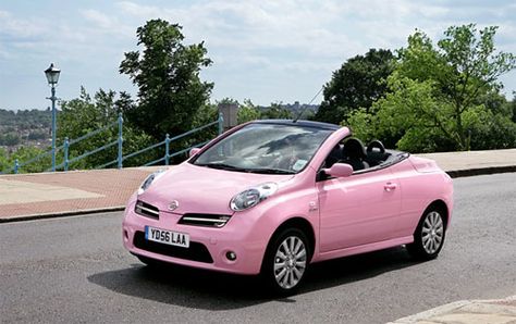 Nissan Micra Cc, Nissan Figaro, Barbie Car, Pink Convertible, Chrysler Crossfire, Tout Rose, Nissan March, Leona Lewis, Nissan Micra