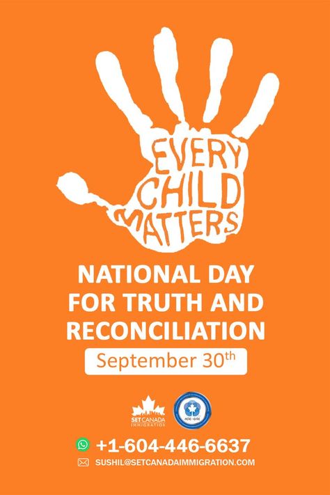 Truth And Reconciliation Day, Truth And Reconciliation, Orange Shirt Day, Every Child Matters, Residential Schools, Orange Shirt, National Day, Okay Gesture, History