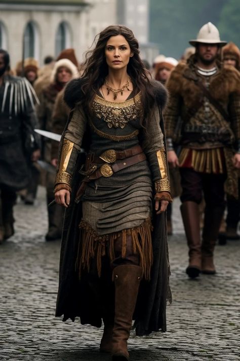 German's Wonder Woman (r/midjourney) Viking Halloween Costume, Vikings Halloween, Viking Warrior Woman, Viking Cosplay, Warrior Outfit, Viking Dress, Fair Outfits, Viking Costume, Viking Women