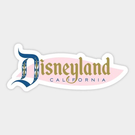 disneyland Disneyland Logo, Disneyland Sign, Law School Inspiration, Sticker Design Inspiration, King King, Cocoppa Wallpaper, Disney Iphone, Cute Laptop Stickers, Bubble Stickers