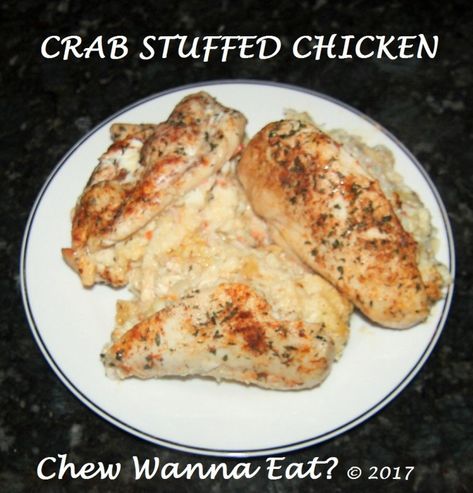 Crab Stuffed Chicken, Crab Stuffed Chicken Breast, Crab Stuffing, Grilled Vegetable Kabobs, Bbq Chicken Dip, Chicken And Dressing Casserole, Mixed Seafood Recipe, Air Fryer Recipes Vegetarian, Crab Meat Recipes