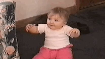 Pin for Later: 25 Hysterical GIFs of Kids Eating That Prove They Do Everything Best I Scream, You Scream Funny New Year Images, Ice Cream Videos, Kid Videos, Discord Gif, Hungry Eyes, Animated Photos, Funny New Year, Happy Gif, Babies Stuff