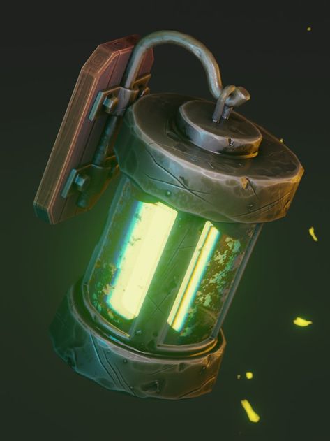 💡 Fantasy Stylized Lamp 😍😍 Pirate Props, Magic Bottles, Fantasy Props, Fantasy City, Game Concept Art, Game Concept, Prop Design, Butterfly Wallpaper, Fantasy Character Design