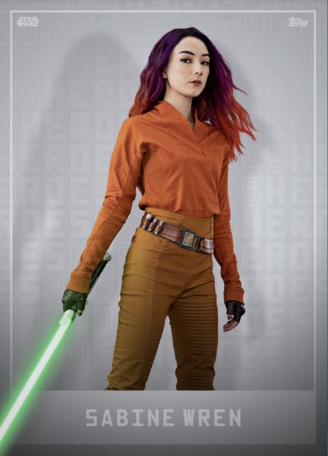 Star Wars Sabine Wren, Sabine Wren, Star Wars Cast, Star Wars Characters Pictures, Star Wars Rpg, Ahsoka Tano, Star Wars Fan Art, Star Wars Pictures, Star Wars Rebels