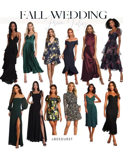 Shop my favorite wedding guest dresses through the link below! Fall Garden Party Wedding Outfit Guest, Shoes For Winter Wedding Guest, Fall Semi Formal Dresses Wedding Guest, Guest Wedding Dress Fall, Black Tie Wedding Dress Guest, Fall Wedding Dresses Guest, Dresses For Winter Wedding Guest, Wedding Dress Guest Winter, December Wedding Guest Outfit