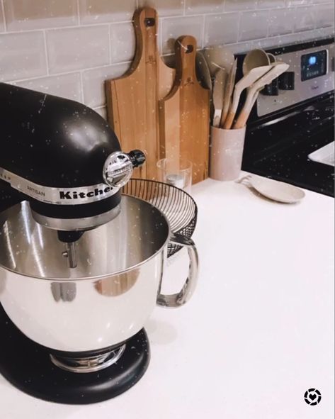 This @kitchenaidusa stand mixer in matte black was my bday present! So excited to up my baking game // @liketoknowit #kitchen #kitchenaid #ltkhome Baking Games, My Bday, Chef Kitchen, Chefs Kitchen, Stand Mixer, Kitchen Cooking, Kitchen Aid Mixer, Kitchen Aid, So Excited