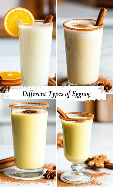 different eggnog flavors best eggnog recipes different types of eggnog homemade eggnog recipe Eggnog Recipe Without Eggs, Best Eggnog Recipe Homemade, Old Fashioned Egg Nog, No Cook Eggnog Recipe, Light Eggnog Recipe, Egg Nog Recipe Homemade, Eggnog Custard Recipe, Cooked Eggnog Recipe, Eggless Eggnog Recipe