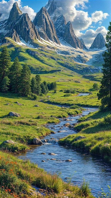 Beautiful Countries, Mountain Landscape Photography, Countries In The World, Landscape Art Painting, Pretty Landscapes, Amazing Nature Photos, Beautiful Landscape Wallpaper, Online Group, Cool Landscapes