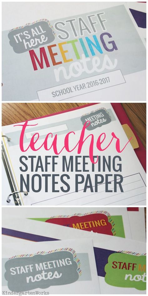 Staff Meeting Notes Paper Templates Teacher Staff Meeting Ideas, Preschool Assistant Director, Preschool Director Organization, Daycare Director Office Ideas, Staff Newsletter Ideas, Daycare Director Organization, Daycare Director Office, Preschool Director Office, Preschool Sayings