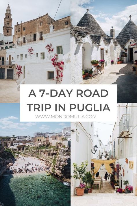 Italy Road Trip Itinerary, Italy Destinations, Italy Beaches, Perfect Road Trip, Italy Itinerary, Food Stamps, Italy Travel Tips, Puglia Italy, Italy Travel Guide