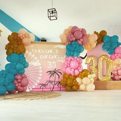 Coachella Theme Party Decoration, Coachella Decor, Coachella Birthday Party, Coachella Party Theme, Coachella Party Ideas, Coachella Theme Party, Coachella Theme, Coachella Birthday, Festival Themed Party