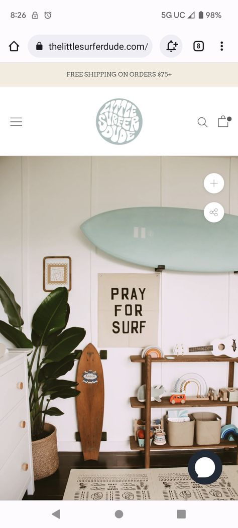 Vintage Surf Nursery, Surfer Boy Nursery, Surfer Nursery, Surf Nursery, Surf Baby, Pray For Surf, Surf Room, Toddler Boy Room Decor, Beach Nursery