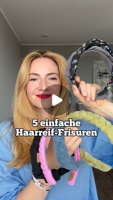 Selina Calvin ✨Haarpflege | Haarstyling | Blowouts on Instagram: "Mit einem Haarreif ist man einfach direkt gestylt!💖✨Für welchen der 5 Looks würdest du dich entscheiden?   #haarreif #haarband #haarreifen #frisuren #frisurentrends #frisurenideen #friseurmeisterin #selinacalvin #brautfrisur #hochsteckfrisur" October Fest Hairstyles, Edgy Short Hair, August 10, Beauty Book, Short Hair Styles, Hairstyles, My Style, Hair Styles, Makeup