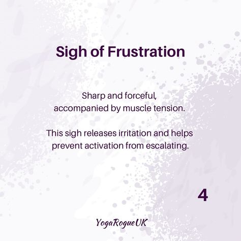 Do you sigh? I notice I sigh most these days if I’m especially ‘fatigue-y’ That heavy blanket of fatigue that can’t be shaken off… it’s my ‘nervous-system-ing’ way of helping my whole being manage, it’s good! 💫 Understanding the Sigh: A Natural Expression of Emotion and ‘Nervous System-ing’ 🌟 A sigh is a natural and often involuntary deep breath that typically includes a long exhale. It serves as an indicator of our physiological state; our ‘Nervous-System-ing’ 🌟 Here are four common types of... Heavy Blanket, Muscle Tension, Deep Breath, Shake It Off, Nervous System, Help Me, Instagram