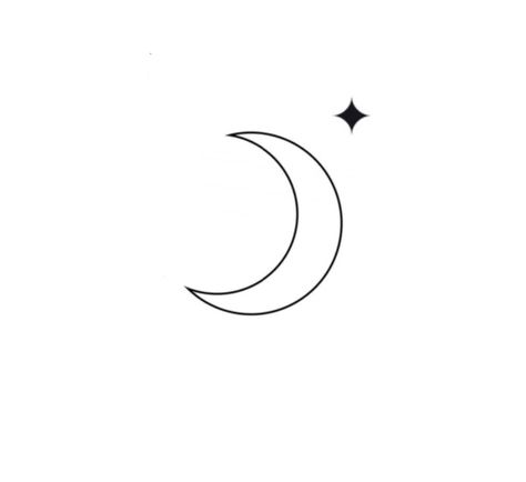 Moon Tattoo Simple Crescent, Ankle Foot Tattoo, Tattoos Inspo, Crescent Moon Tattoo, Elements Tattoo, Small Pretty Tattoos, Dope Tattoos For Women, Subtle Tattoos, White Tattoo