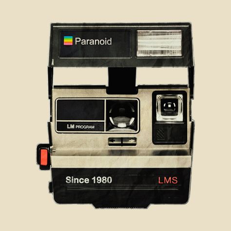 80s Paranoid Polaroid V1 Analogue Camera, Tshirt Photography, Brand Me, Life Is Strange, Camera Photography, Vintage Shops, Tshirt Designs