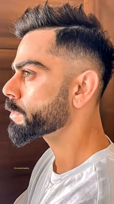 Virat Kohli Hairstyle 2023, Indian Mens Hairstyles With Beard, Kohli Beard Styles, Indian Hair Cuts Men, Virat Kohli Beard Styles, Virat Kohli Haircut, Virat Kohli New Hairstyle, Indian Hairstyles Men, Music While Studying