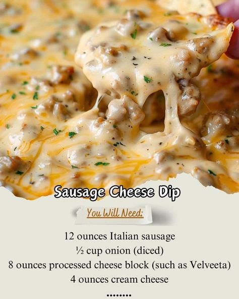 Dip For Parties, Beef Enchilada Dip, Sausage Cheese Dip, Dip Party, Cheese Block, Cream Cheese Recipes Dip, Cream Cheese Dip, Delicious Dips Recipes, Best Appetizer Recipes