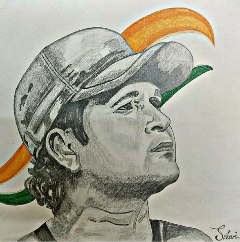 Sachin tendulkar Sachin Tendulkar Drawing, Marvel Art Drawings, Sachin Tendulkar, Emoji Wallpaper, Drawing Easy, Sketches Easy, Anime Sketch, Marvel Art, Pencil Sketch